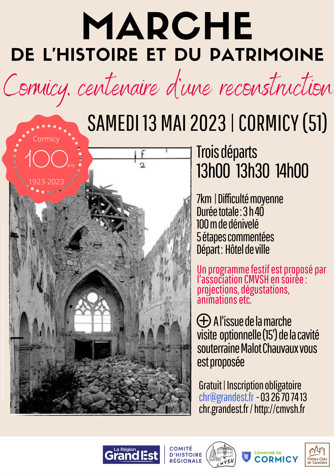 Marche Cormicy - affiche v2