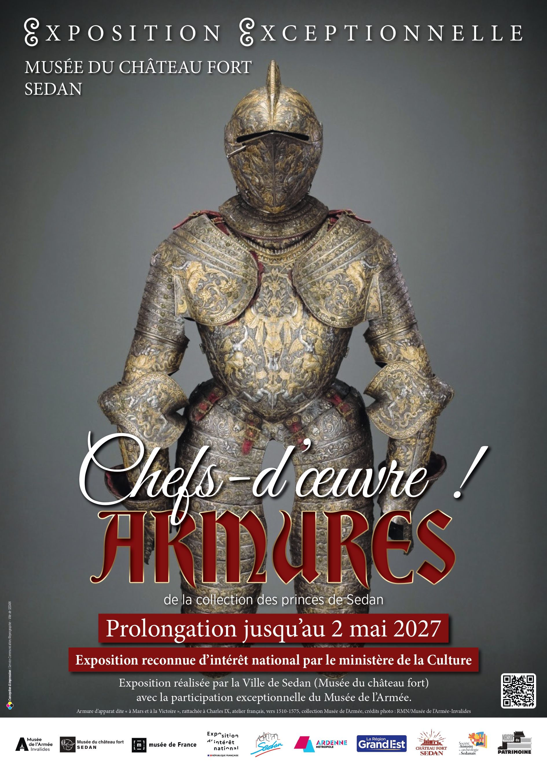 2026_affiche-expo-armures_musee-sedan_prolongation
