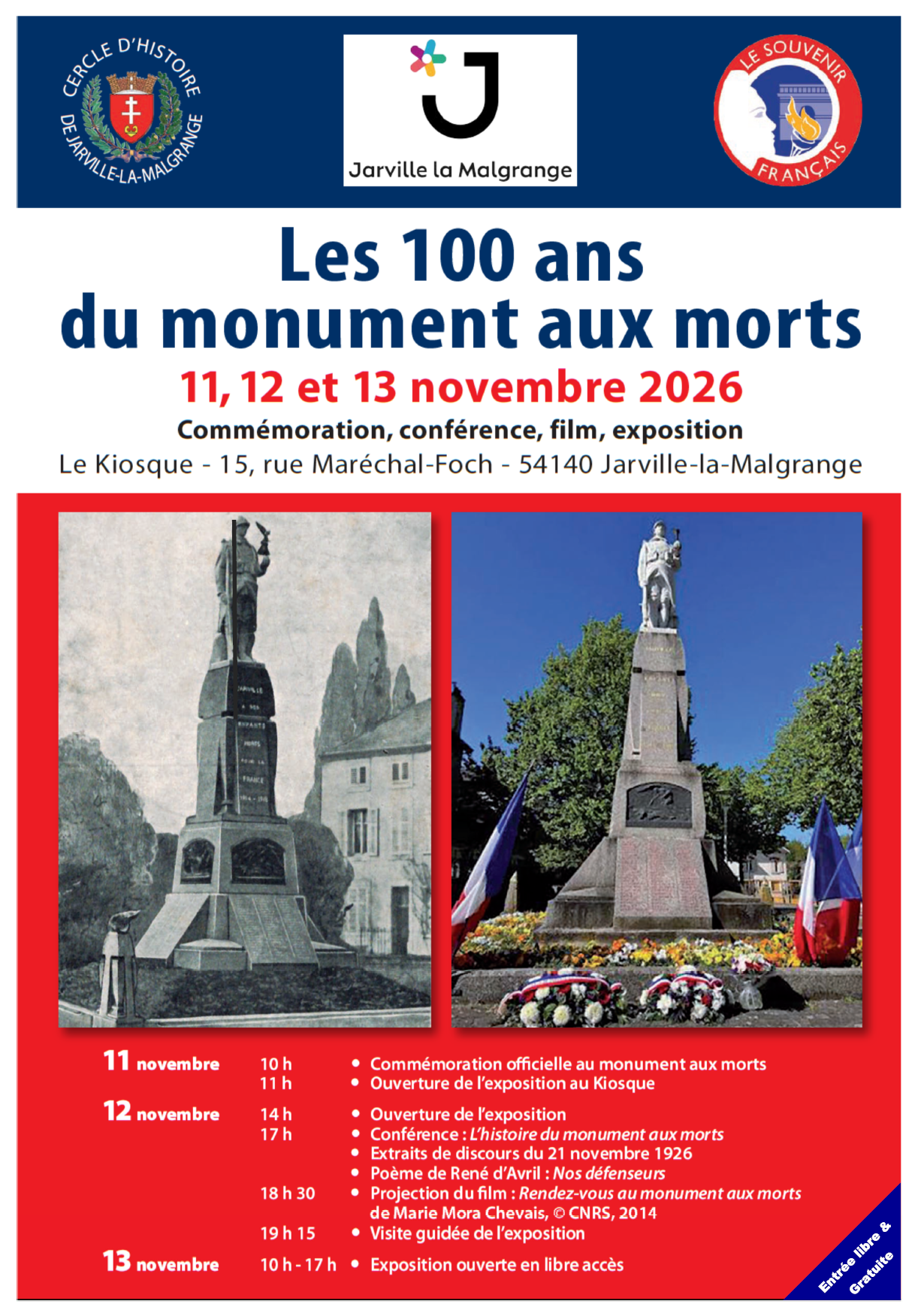 Affiche 100 ans MAM