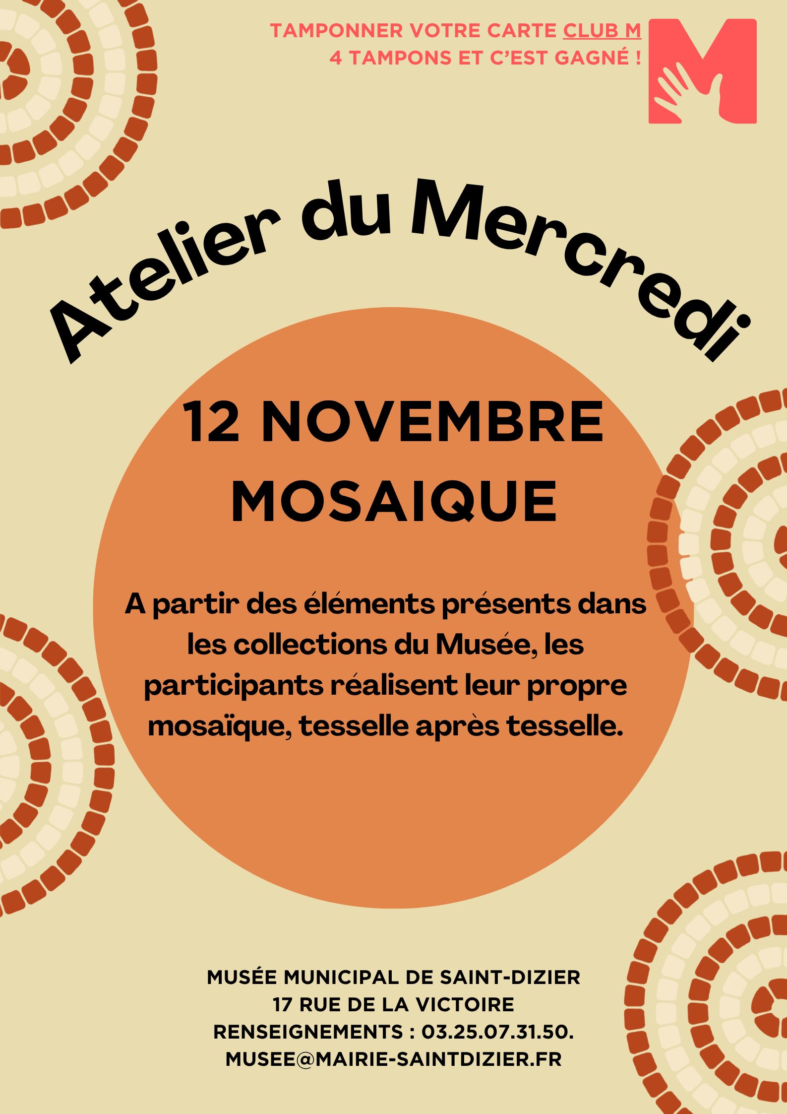 Affiche atelier novembre 25