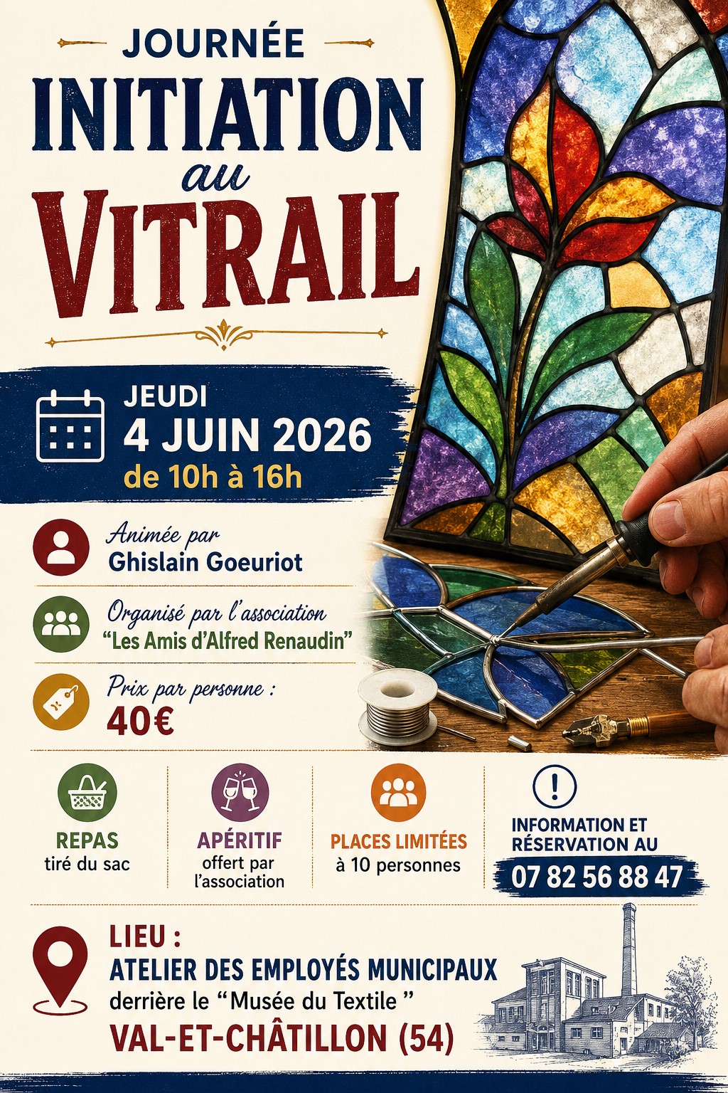 Affiche Vitrail
