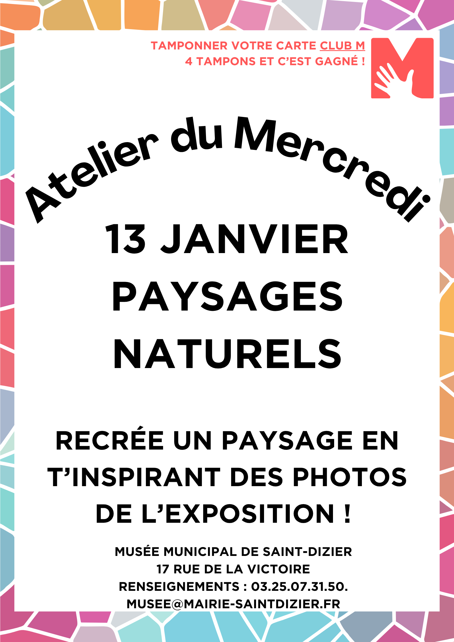 Affiches atelier janvier