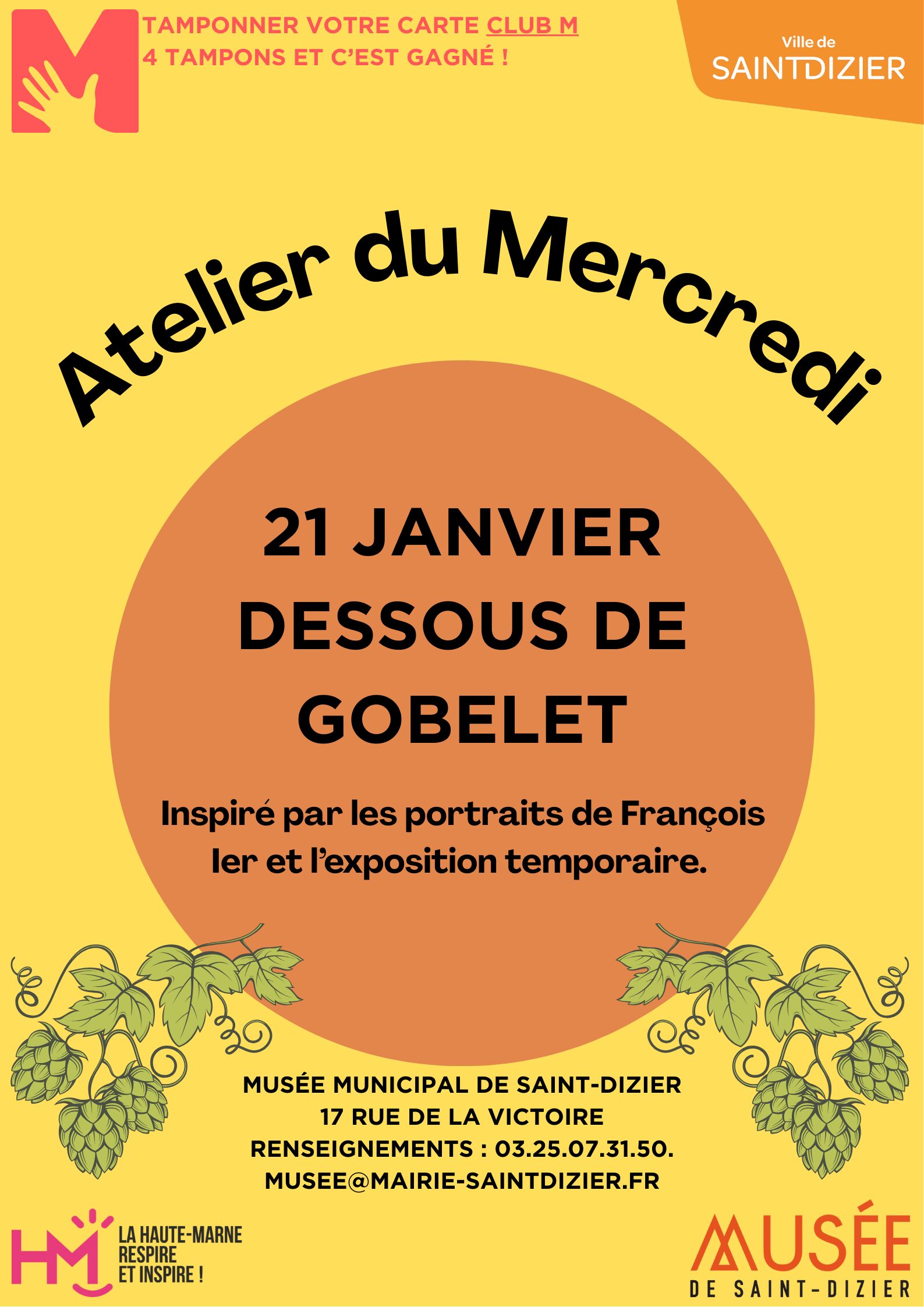 Atelier janvier 2026