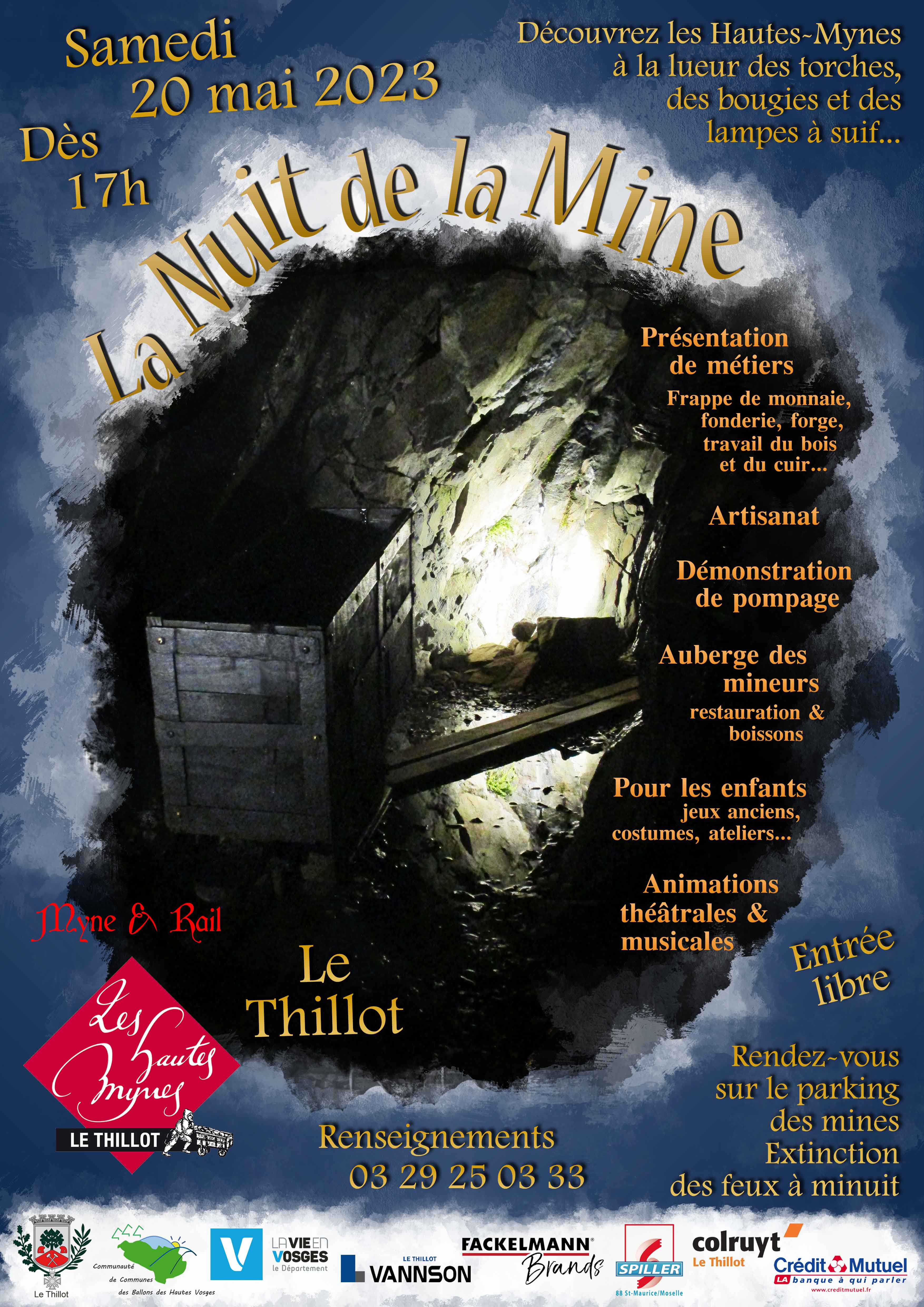 Hautes-Mynes Nuit de la Mine 20 MAI 2023
