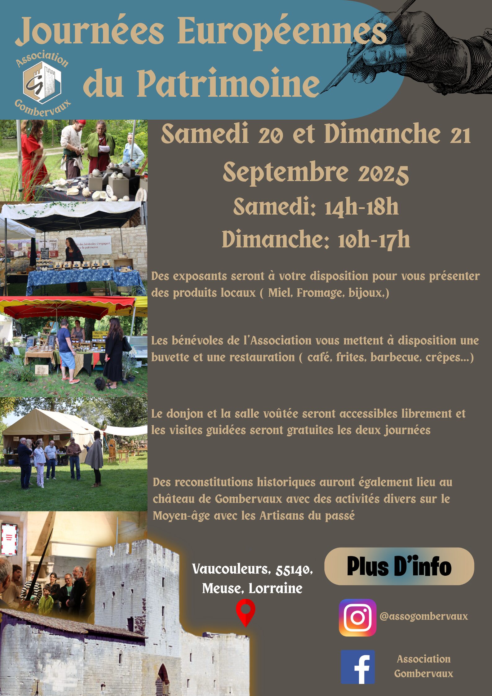 Journées du patrimoine affiche