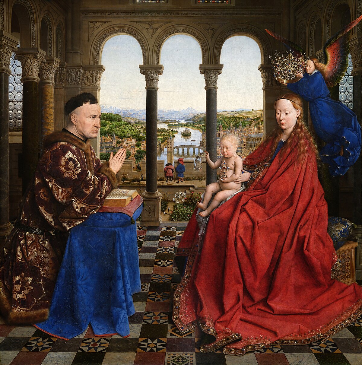 La_Vierge_du_chancelier_Rolin_-_Jan_van_Eyck_-_Musée_du_Louvre_Peintures_INV_1271_;_MR_705