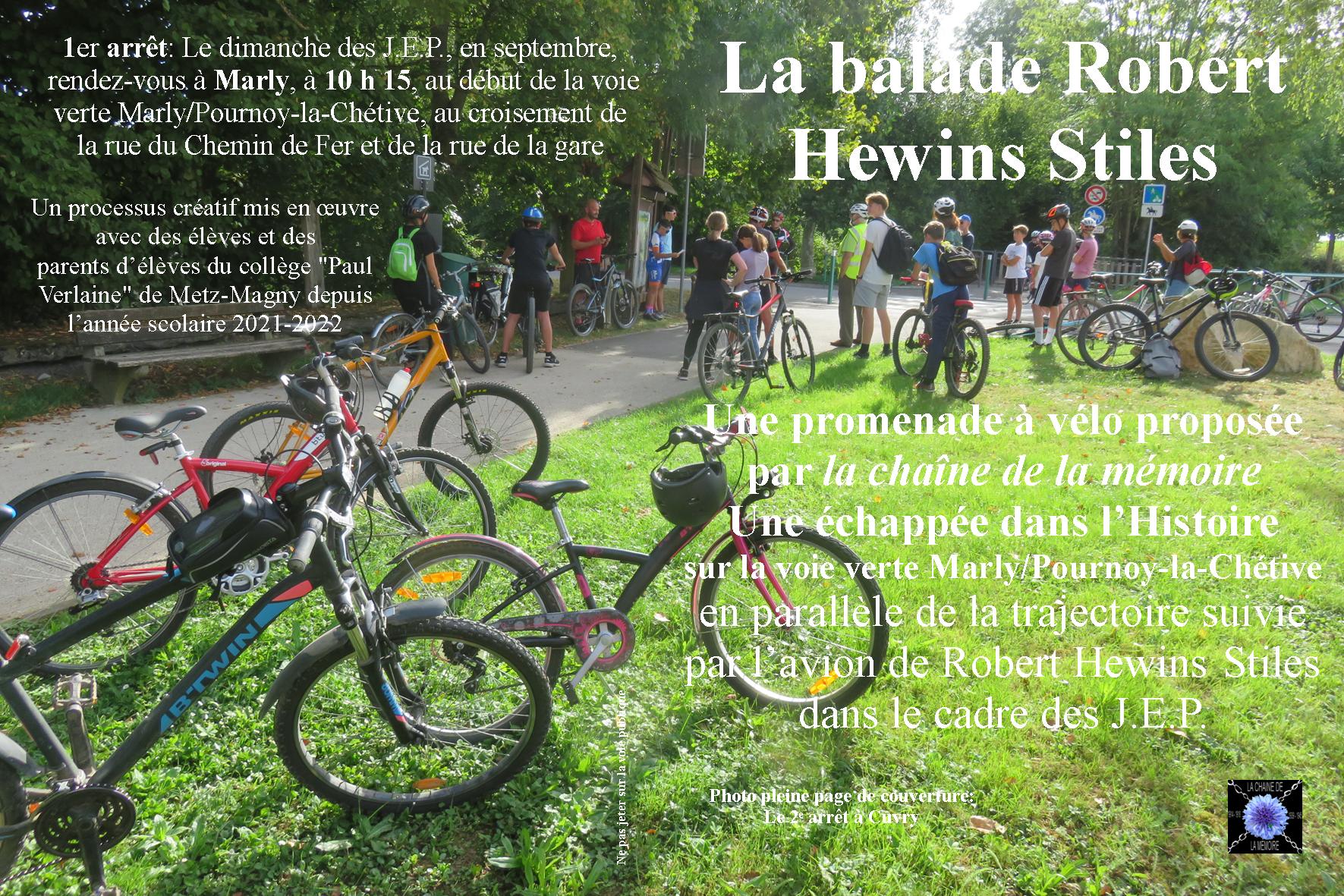 Présentation balade Robert Hewins Stiles couvetures 2025