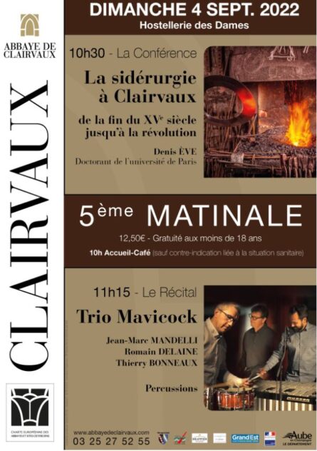 clairvaux, 5e matinales