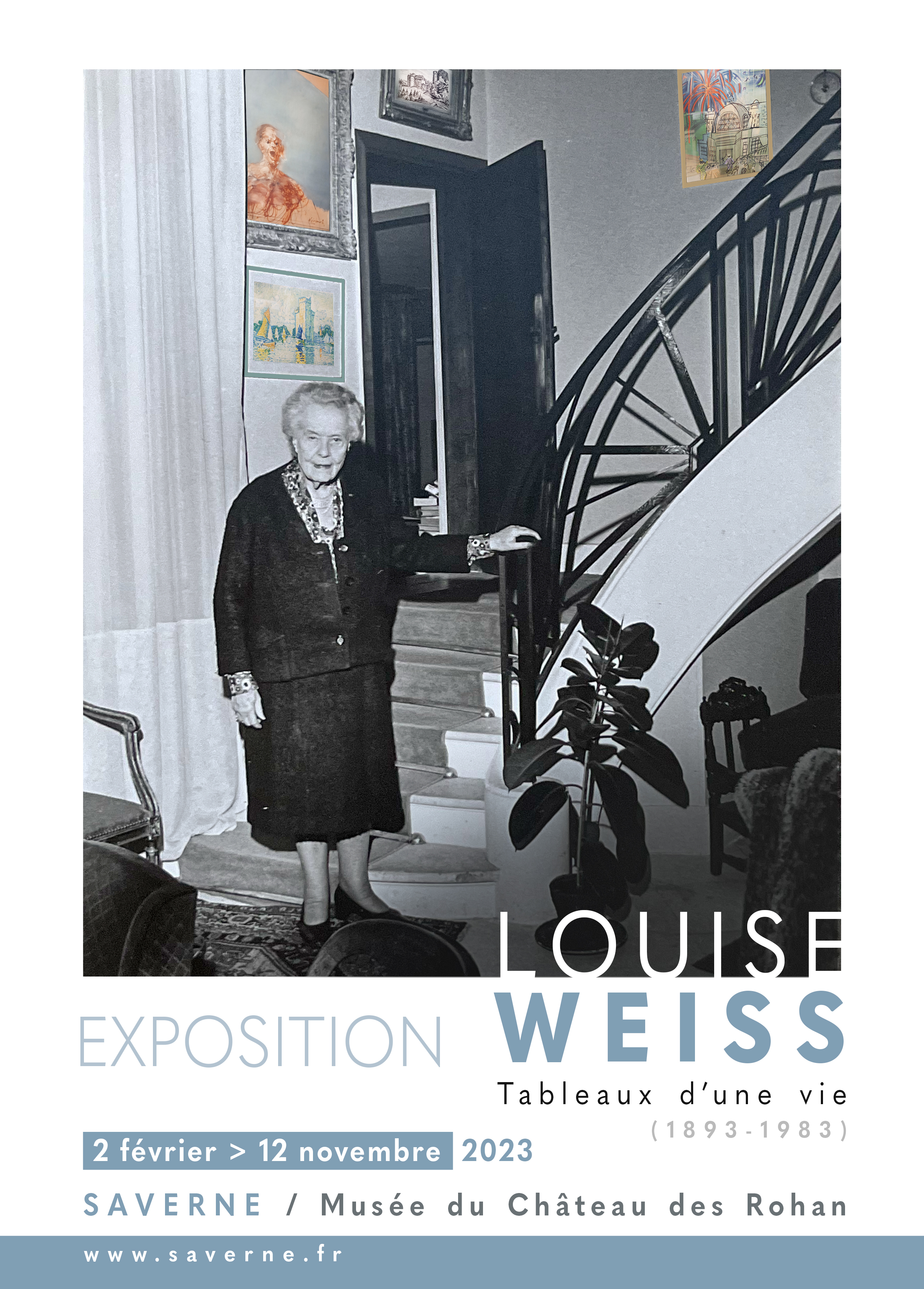 Affiche Louise WEISS A4