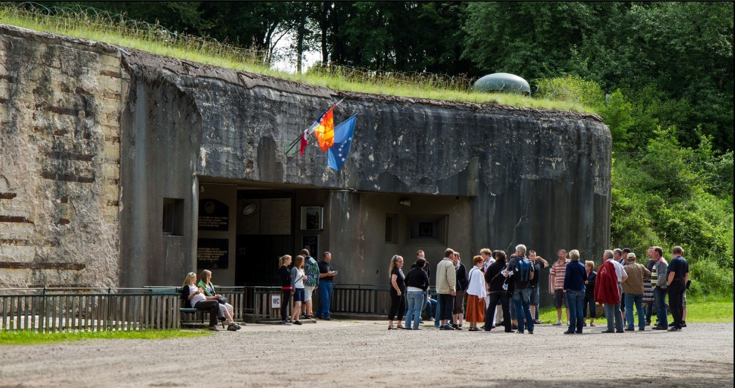Entrée des munitions Visiteurs