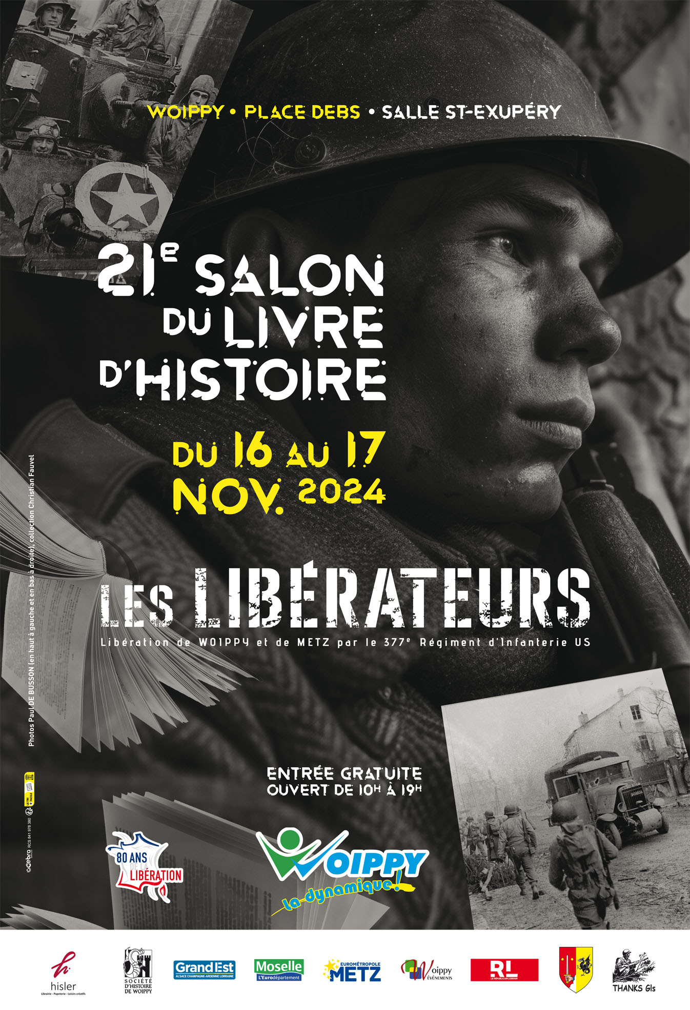 AFFICHE SALON DU LIVRE WOIPPY 2024