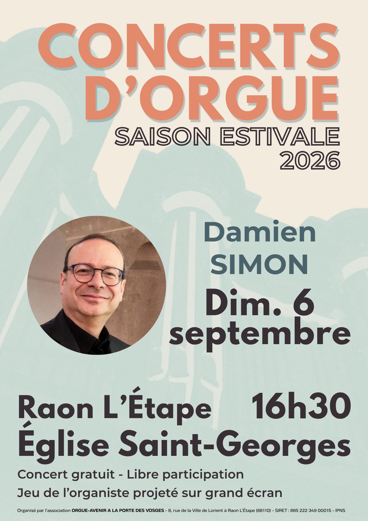 Affiche concert DS