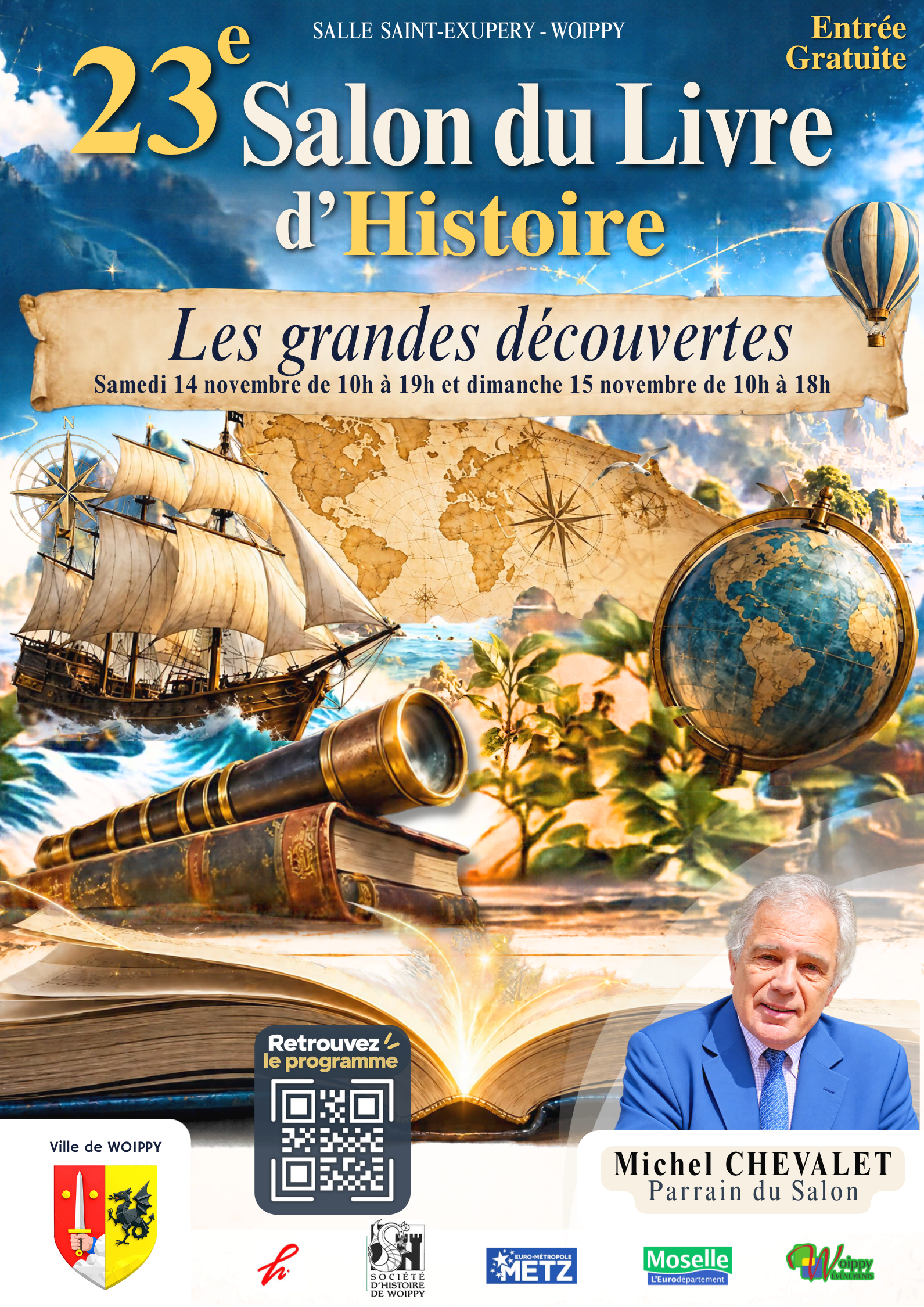 AFFICHE SALON DU LIVRE 2026